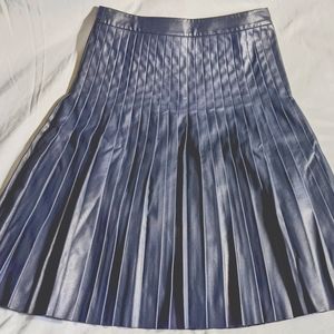 COPY - Rebecca Taylor Vegan Leather Skirt